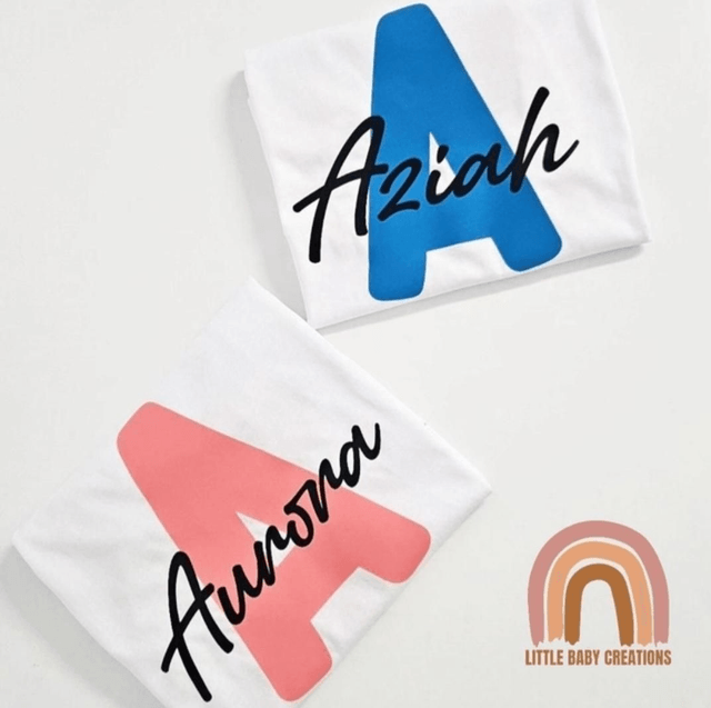 Name&Initial tshirt