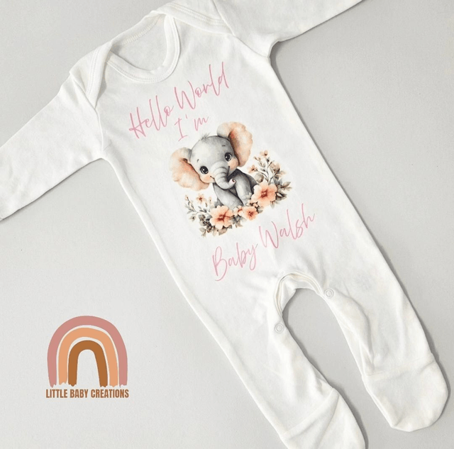 Baby grows- themed